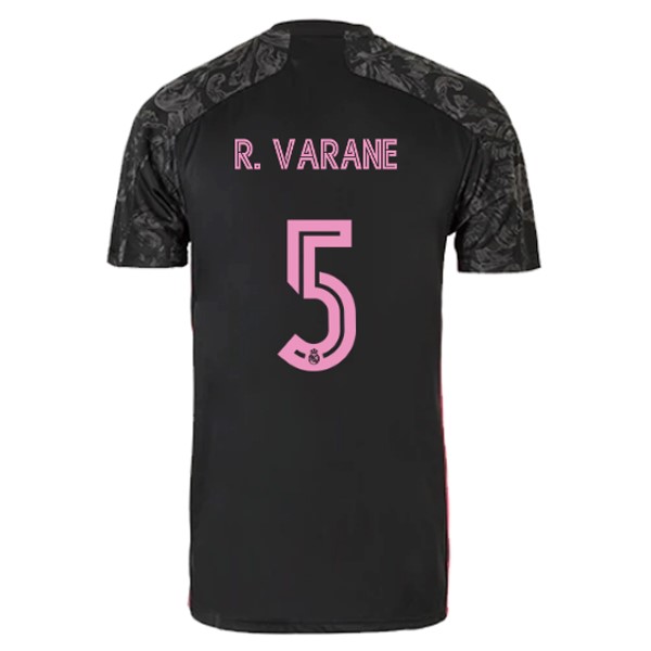 Camiseta Real Madrid 3ª Kit NO.5 Varane 2020 2021 Negro